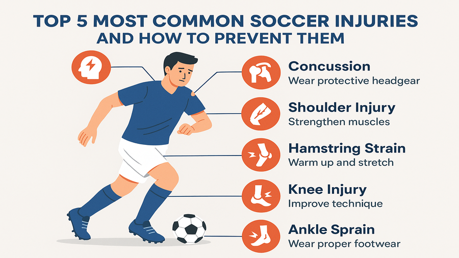 Major Injuries in Soccer: Causes, Prevention, and Road to Recovery