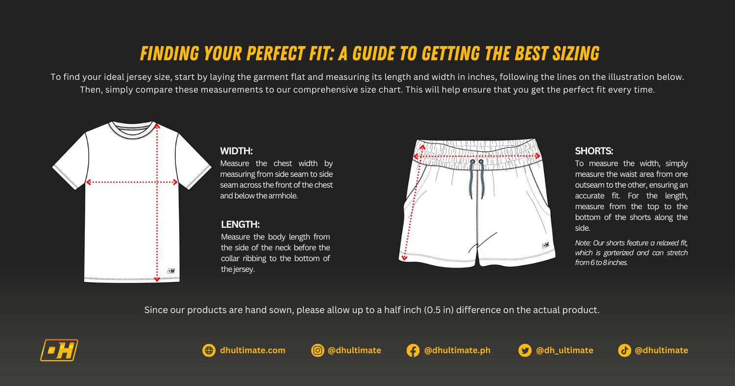 Ultimate Jersey Size Chart: Find Your Perfect Fit in 60 Seconds