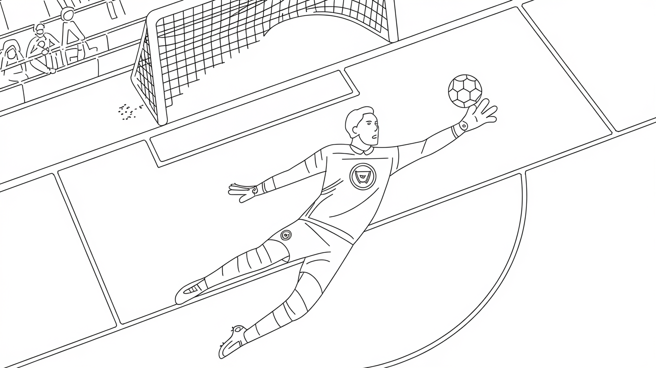 10 Expert Tips For Soccer Goalkeeper Coloring Pages That Spark Creativity In Kids
